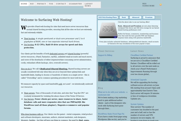 Site using Drop Caps plugin