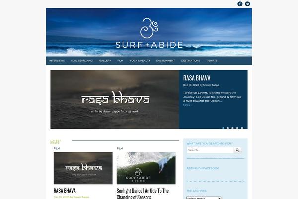 BlackLight theme site design template sample