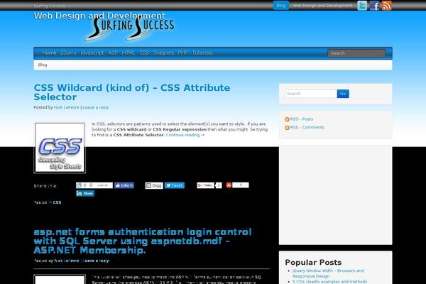 Site using Td-standard-pack plugin