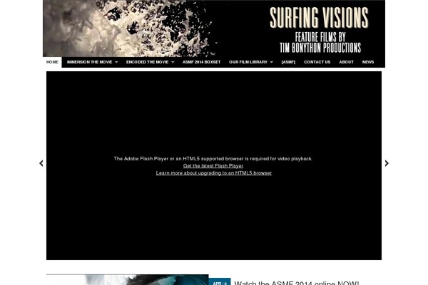 Natural website example screenshot