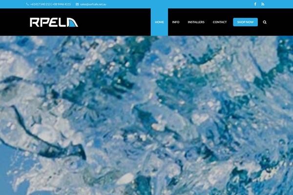 Newsphere theme site design template sample