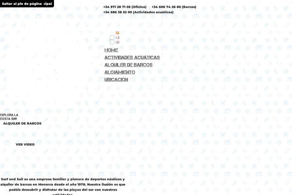 Site using Turitop-booking-system plugin