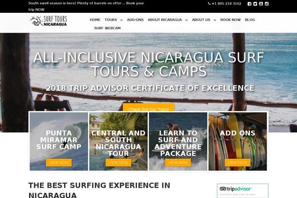 Site using Tourismtiger-analytics-addon plugin