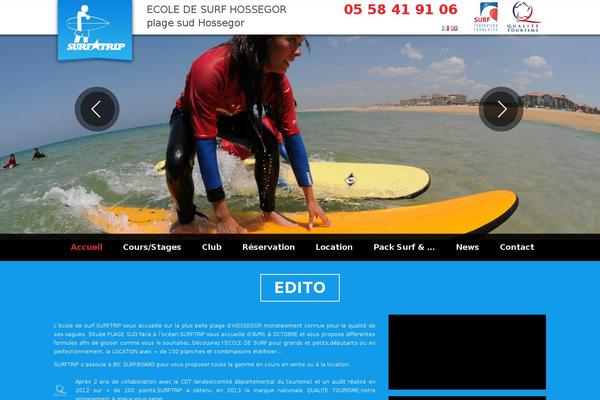 Site using FancyBox plugin