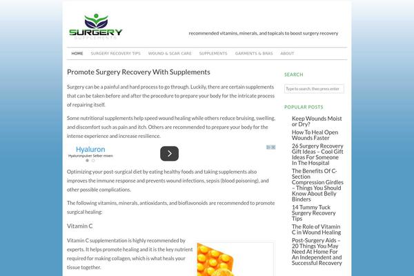 Site using Headway-utility-block plugin