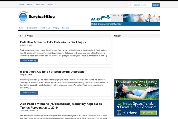 Site using Td-standard-pack plugin