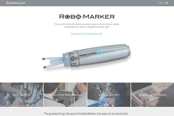 Impreza Child theme site design template sample