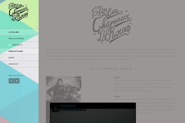 surleschapeauxderoues.com site used Borderland