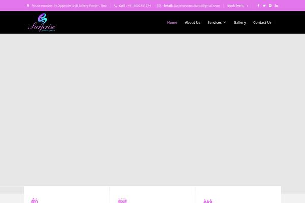 Site using Themetechmount-presentup-extras plugin