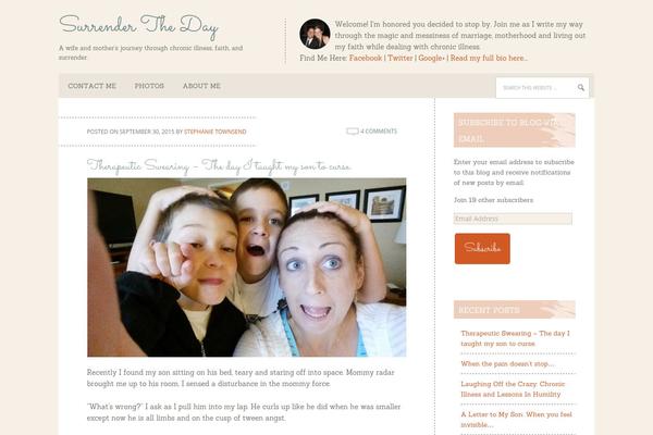 surrendertheday.com site used Refined-theme