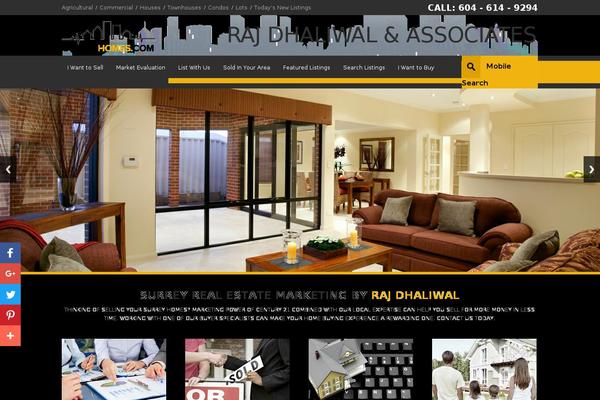 Site using Simple Real Estate Pack plugin