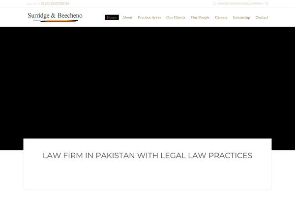 surridgeandbeecheno.com site used Lawyers Attorneys