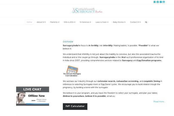 Pearl theme site design template sample