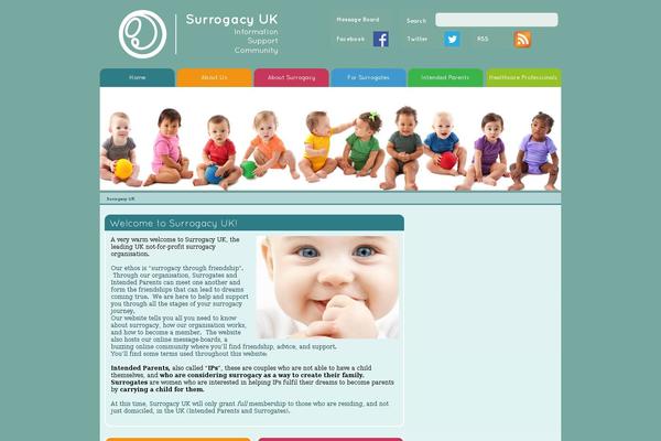 Attesa theme site design template sample