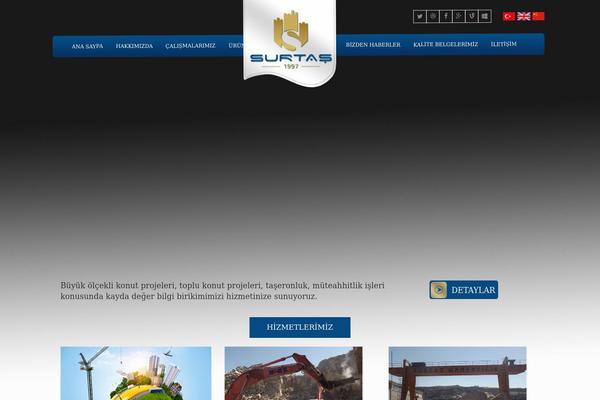 Medanis theme site design template sample