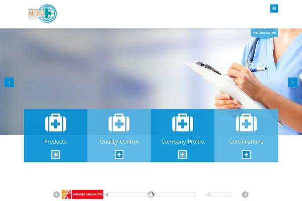 Clinico theme site design template sample