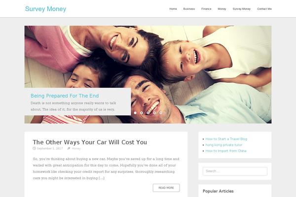 Rara Clean theme site design template sample