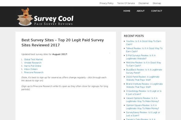 Schema theme site design template sample