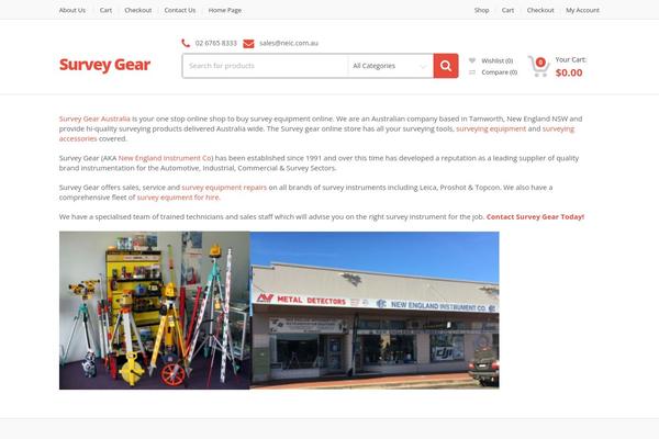 surveygear.com.au site used MediaCenter