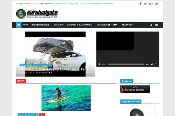 Site using WordPress Video Player plugin
