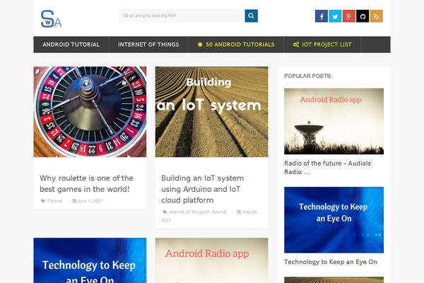 Mts_blogging theme site design template sample