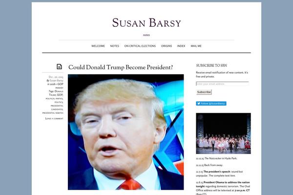 Elemin theme site design template sample