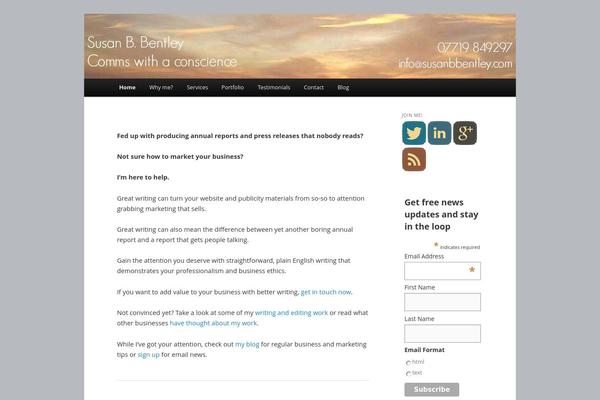 Site using Official MailerLite Sign Up Forms plugin