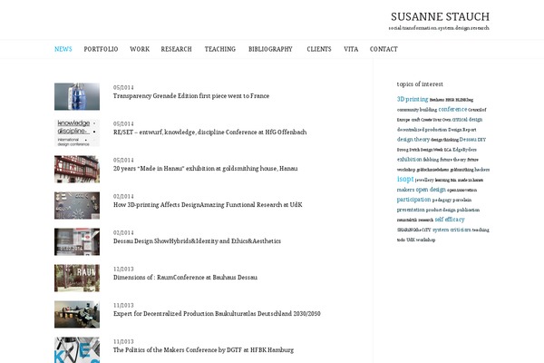Evolution theme site design template sample