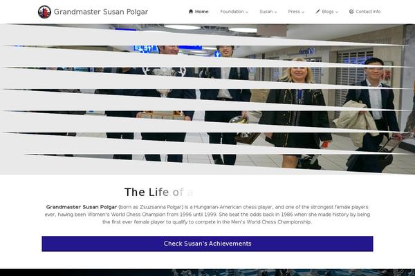 Enlightenment theme site design template sample