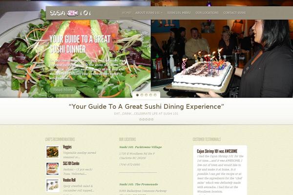 MyCuisine theme site design template sample