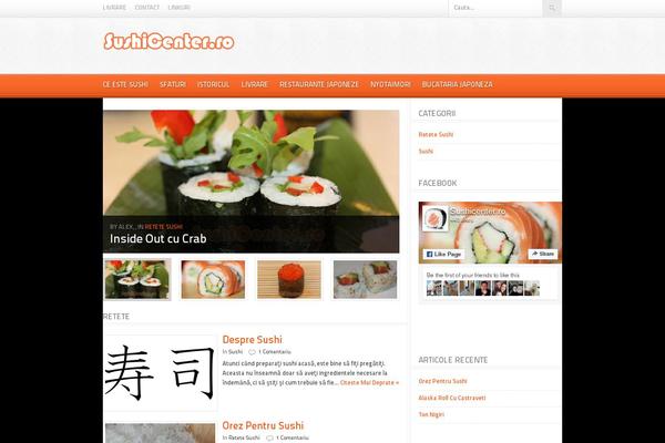 Foodpress theme site design template sample