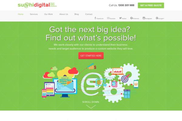 Petite-stories theme site design template sample
