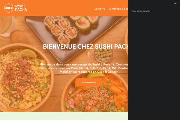 Site using Woo-exfood plugin