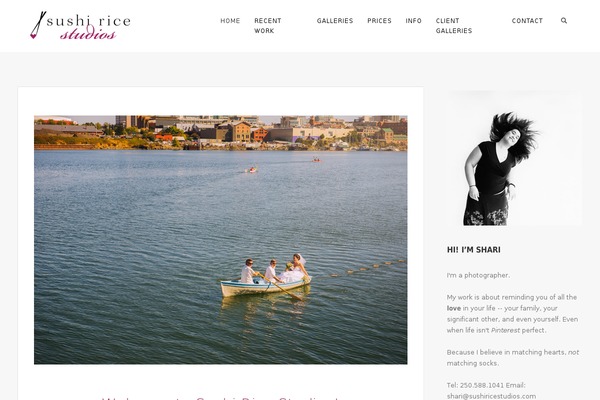 Story theme site design template sample