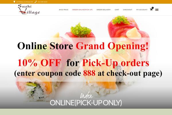 Site using Food-online-for-woocommerce plugin