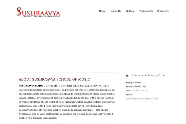 Site using Testimonial Slider plugin