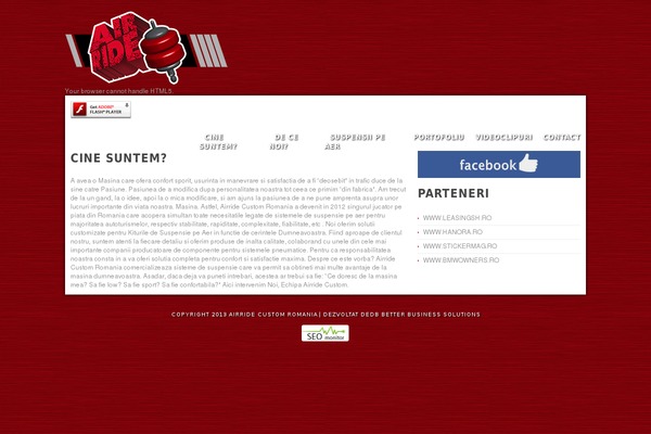 Graphy theme site design template sample