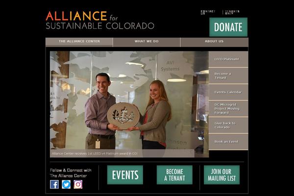 sustainablecolorado.org site used Asc