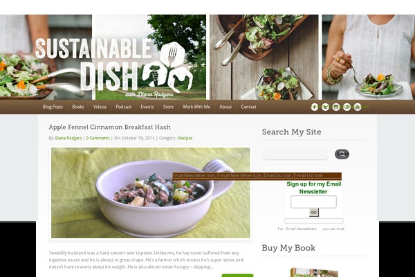 sustainabledish.com site used Ifem-child