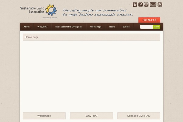 Stockholm Child theme site design template sample