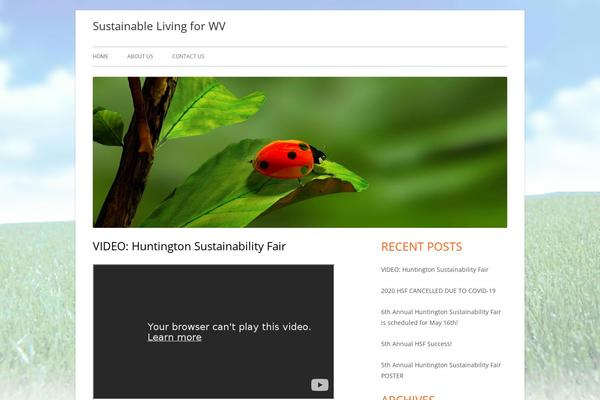 Site using TablePress plugin