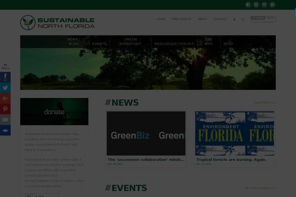 Silk Blog theme site design template sample
