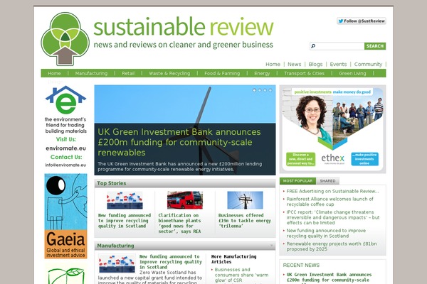 SmartMag theme site design template sample