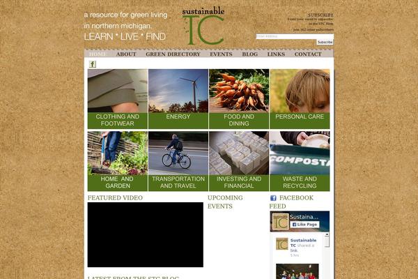 Jin theme site design template sample