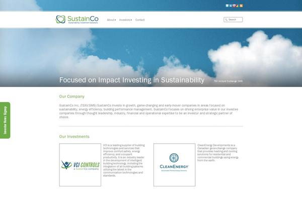 sustainco.ca site used Sustainco
