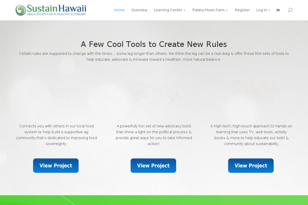sustainhawaii.org site used Wellth