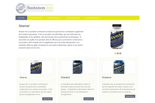 sustanon-france.com site used Author-writer
