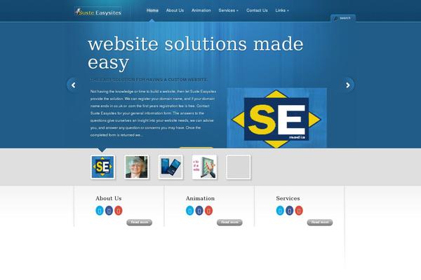TheCorporation theme site design template sample
