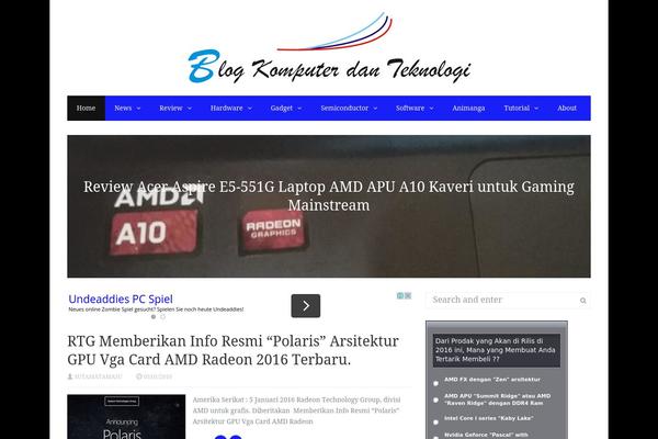 MasterBlog theme site design template sample