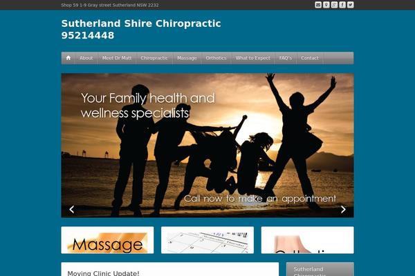 Responsive theme site design template sample